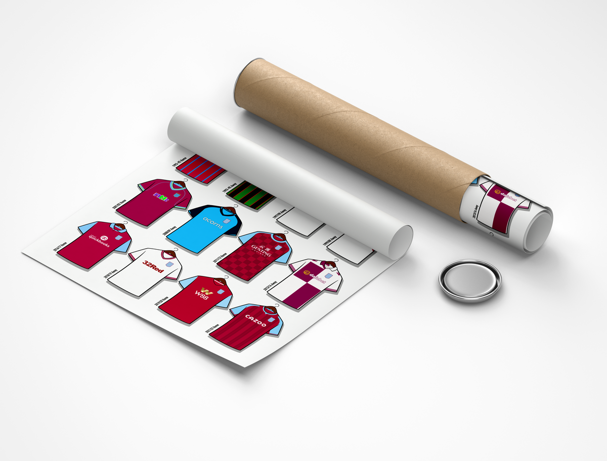Aston Villa Shirts Print