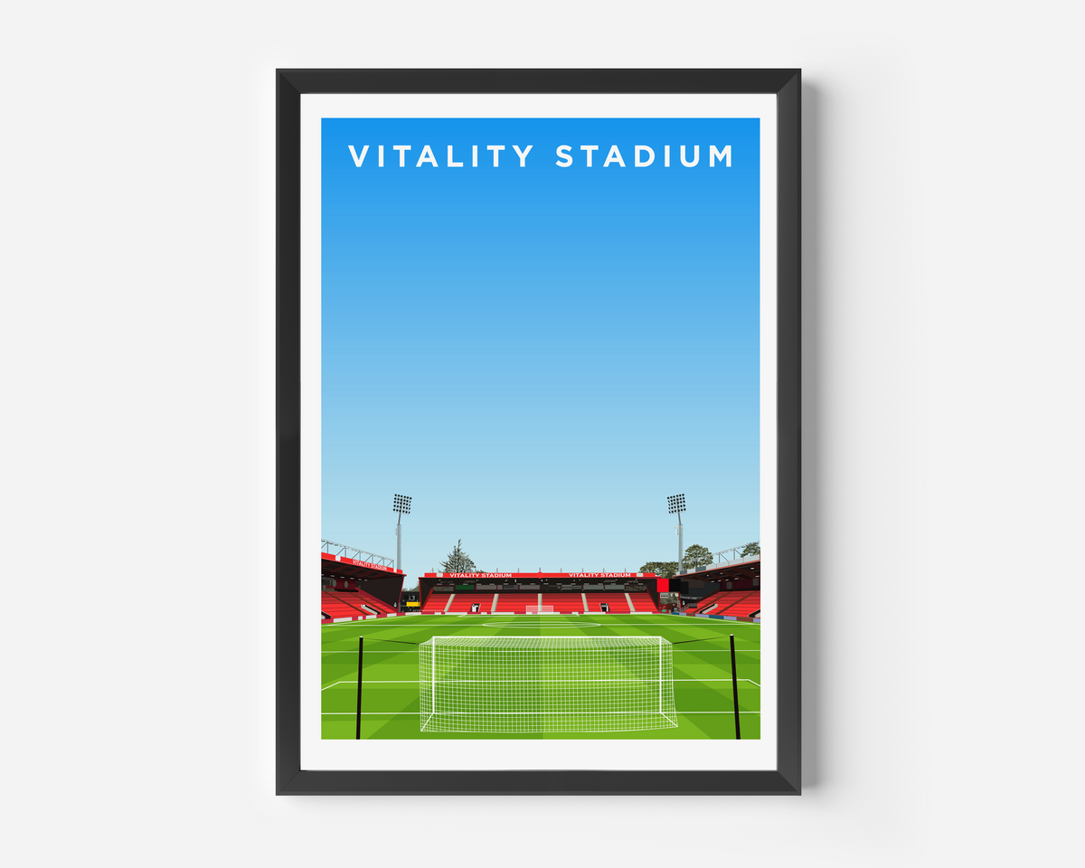 Bournemouth Stadium Print
