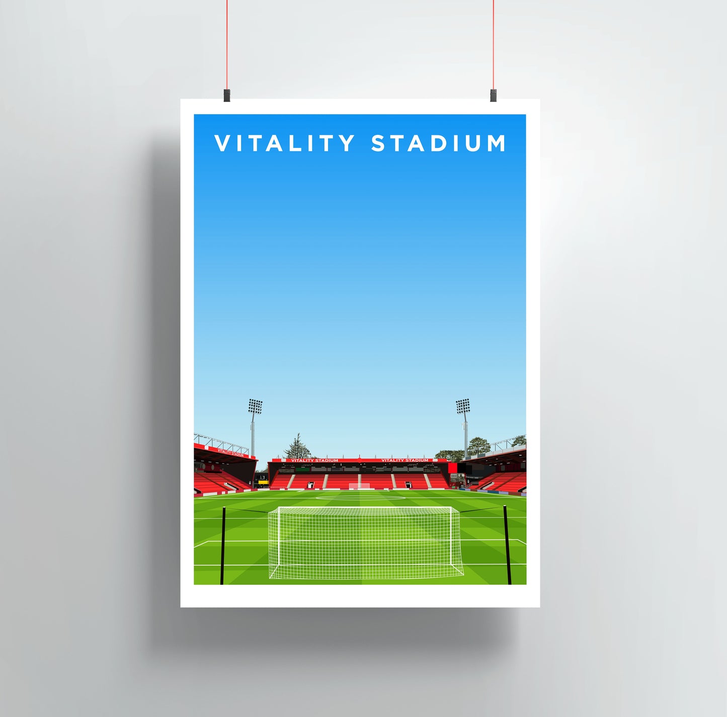 Bournemouth Stadium Print