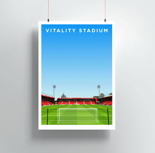 Bournemouth Stadium Print