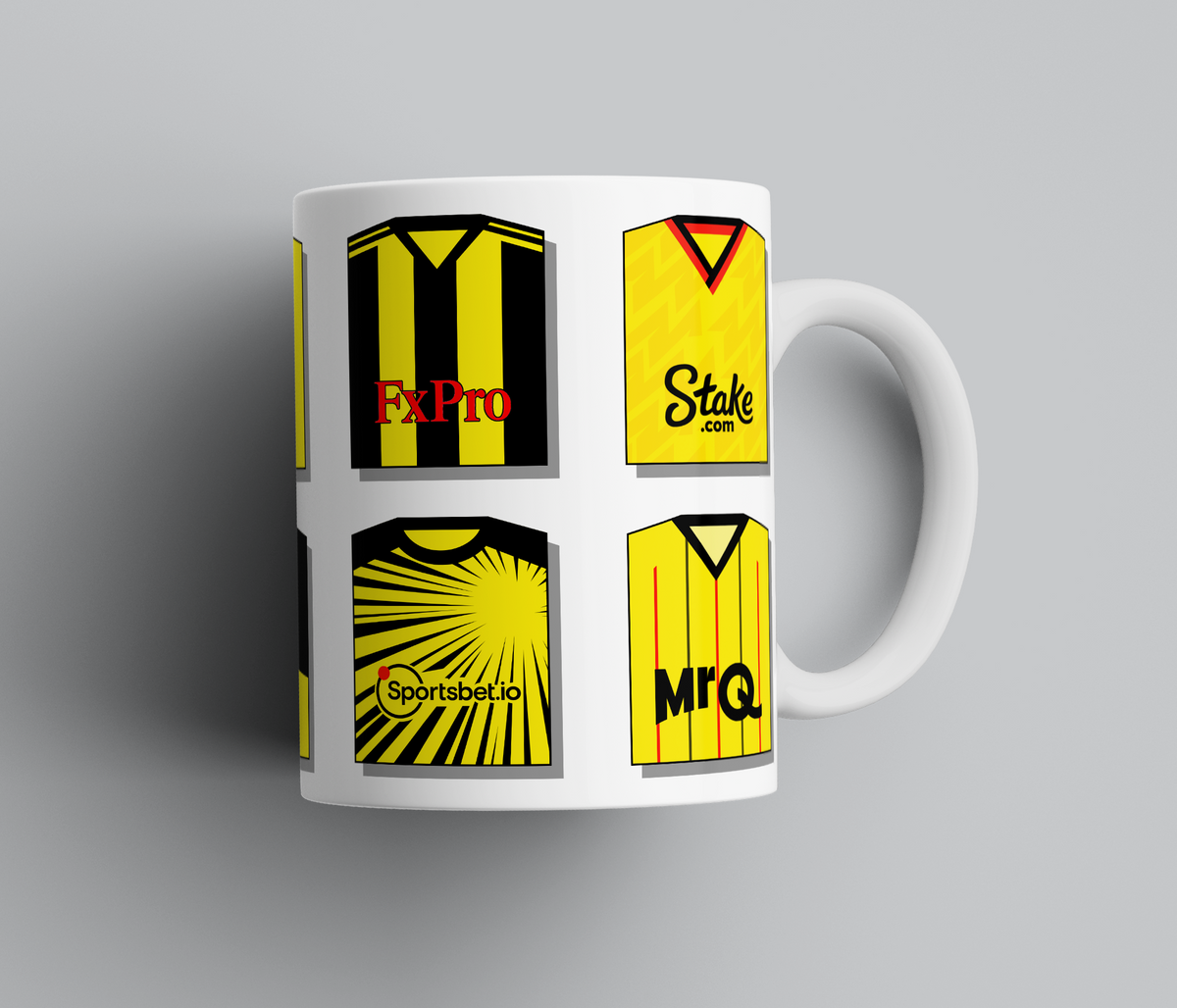 Watford Shirts Mug