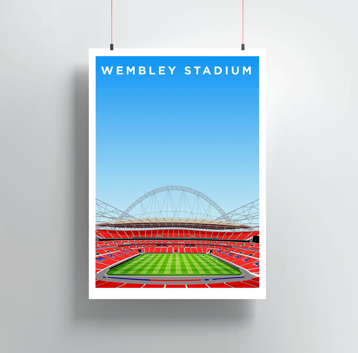 Wembley Stadium Print