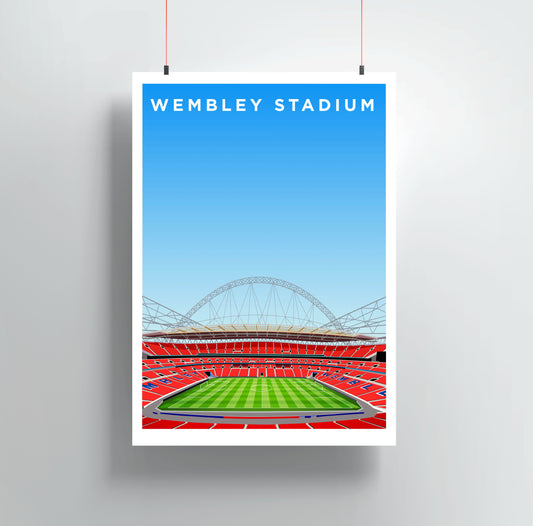 Wembley Stadium Print