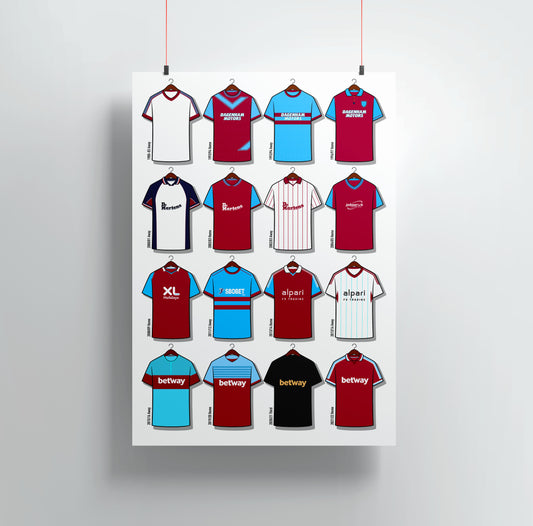 West Ham Shirts Print
