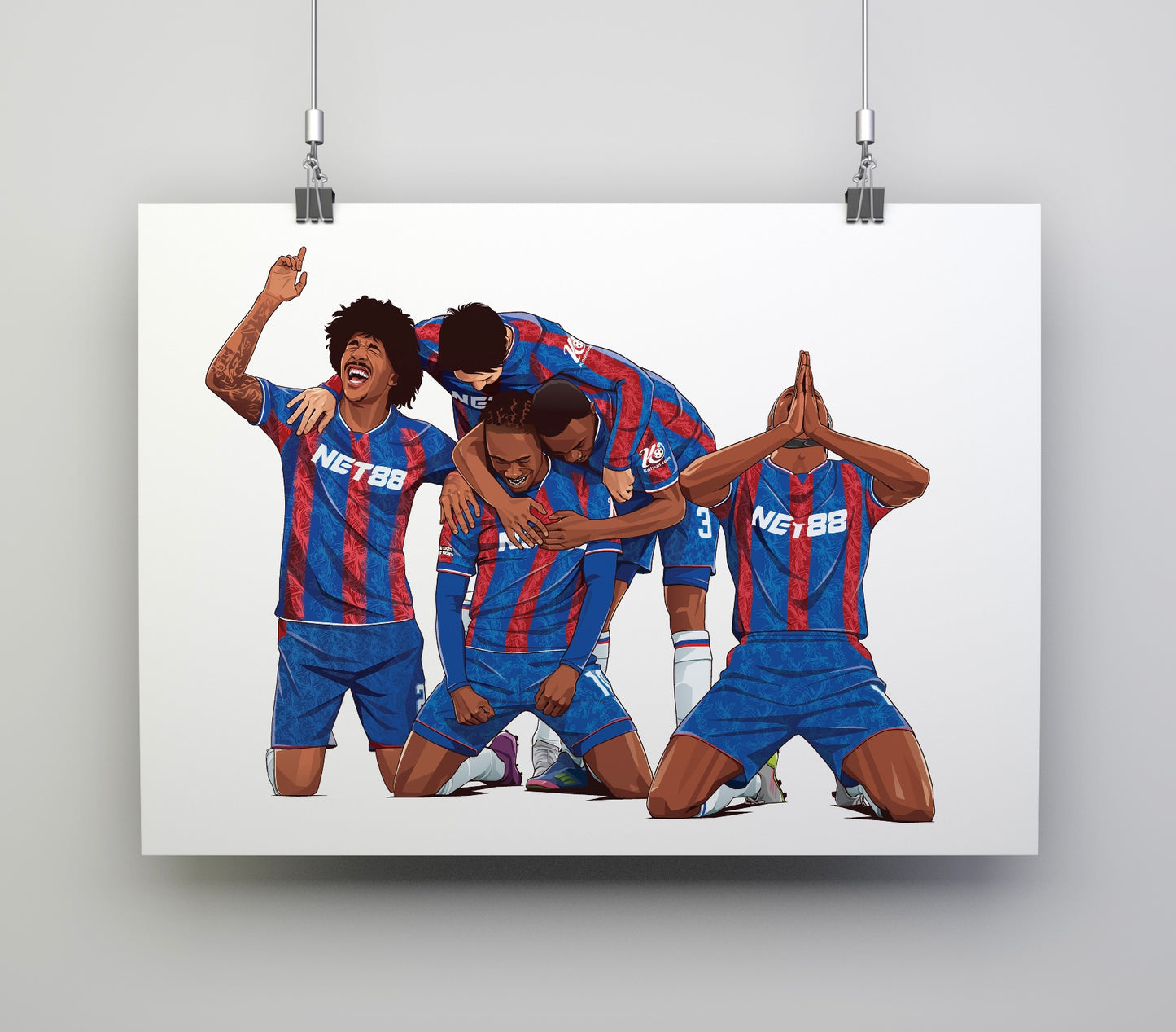 Palace FA Cup Winners Celebration Print