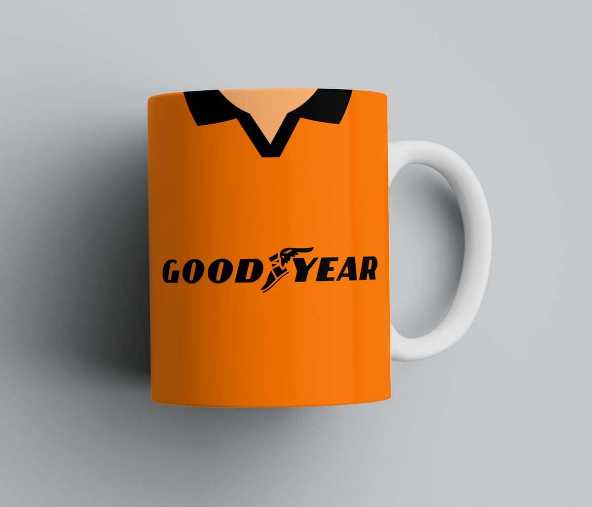 Personalised Retro Wolves Mug - Any Name and Number