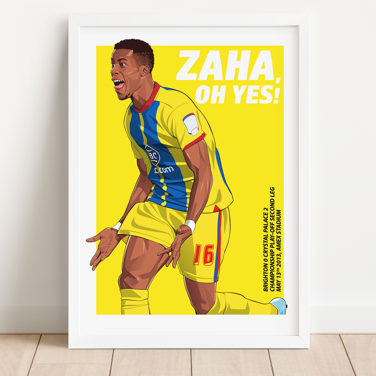 Zaha, Oh Yes! Print