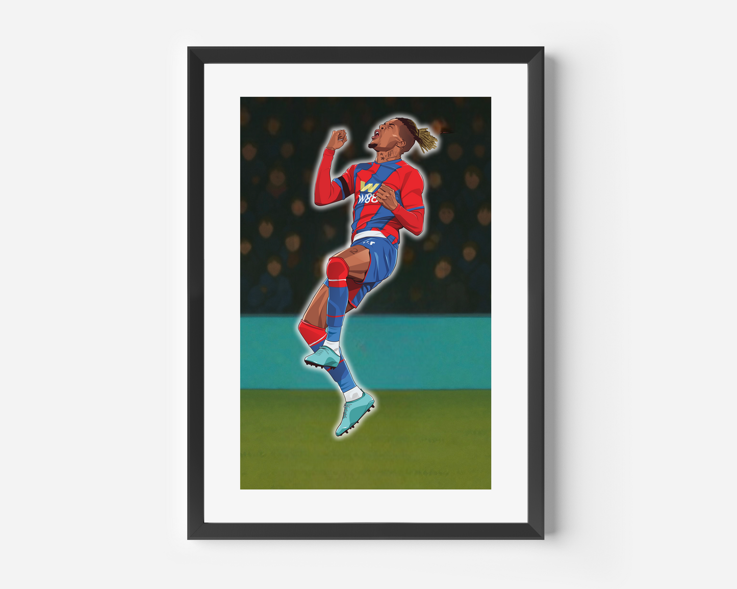 Wilfried Zaha Print