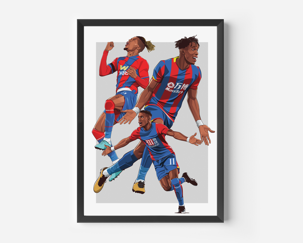 Wilfried Zaha Print