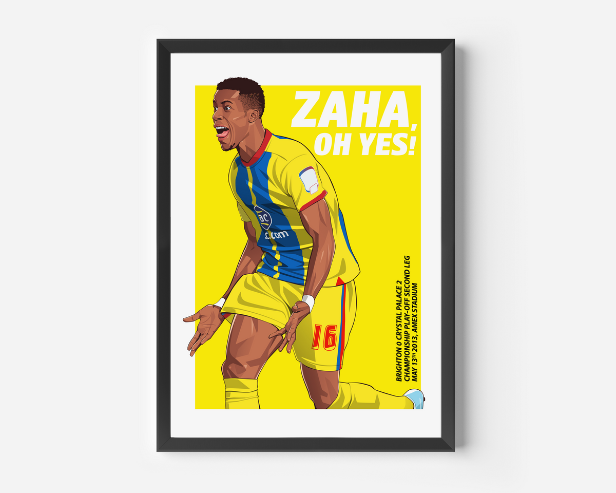 Zaha, Oh Yes! Print