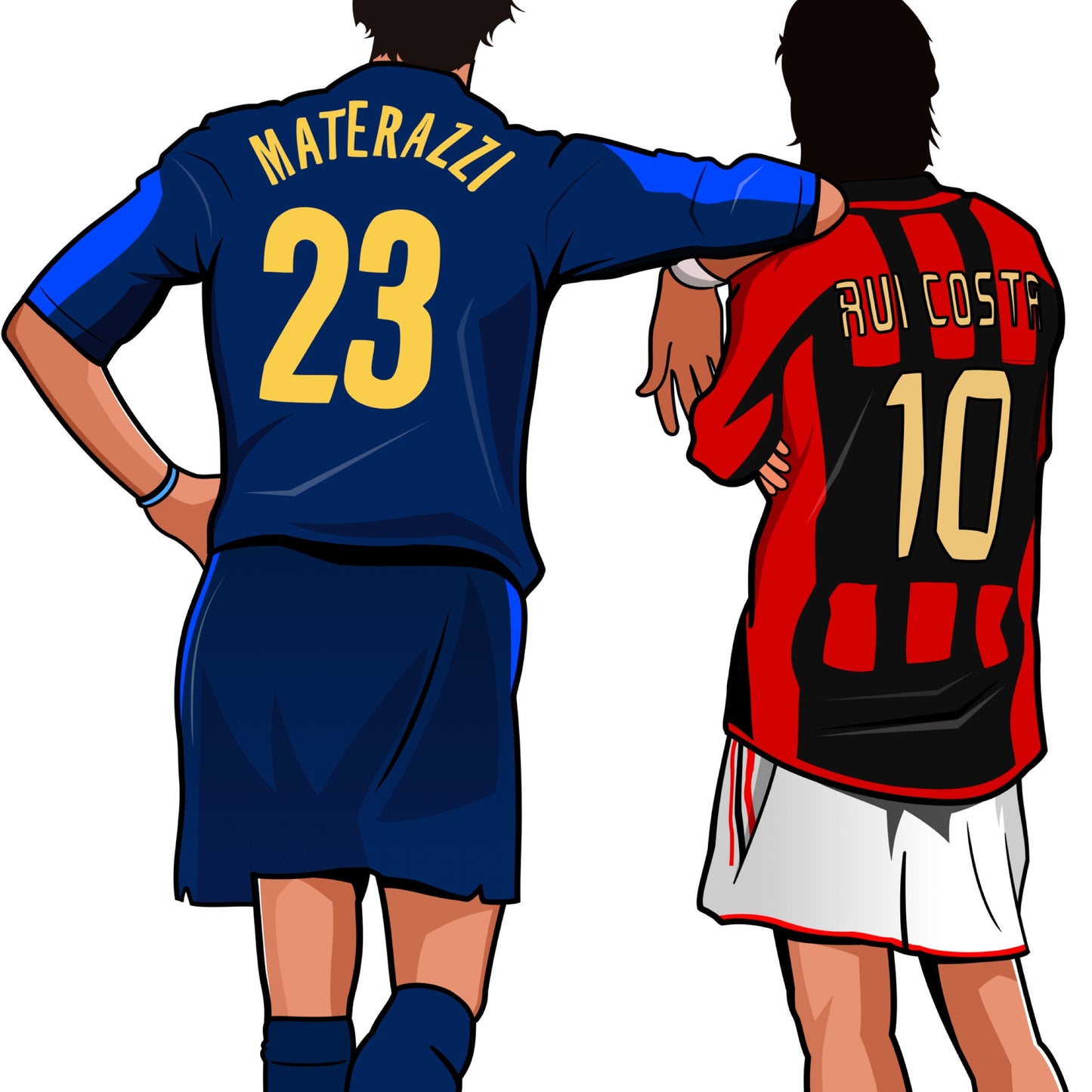 Milan Derby Print