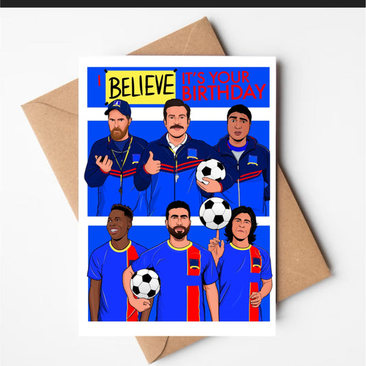 Believe Birthday Card