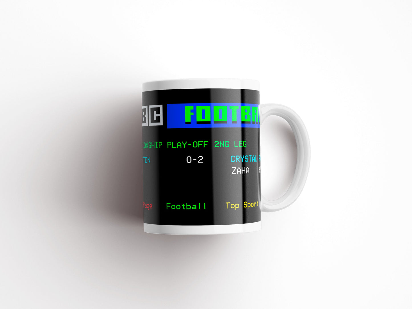Personalised Retro Ceefax Mug