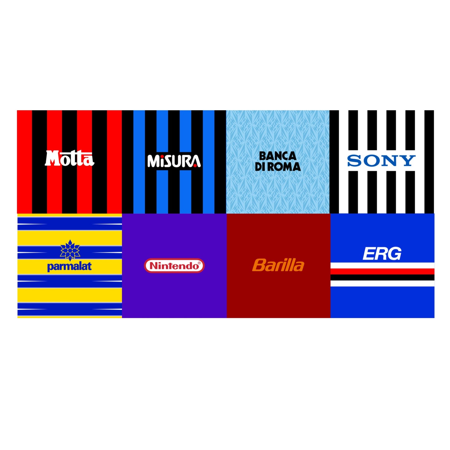 90s Serie A Shirts Mug