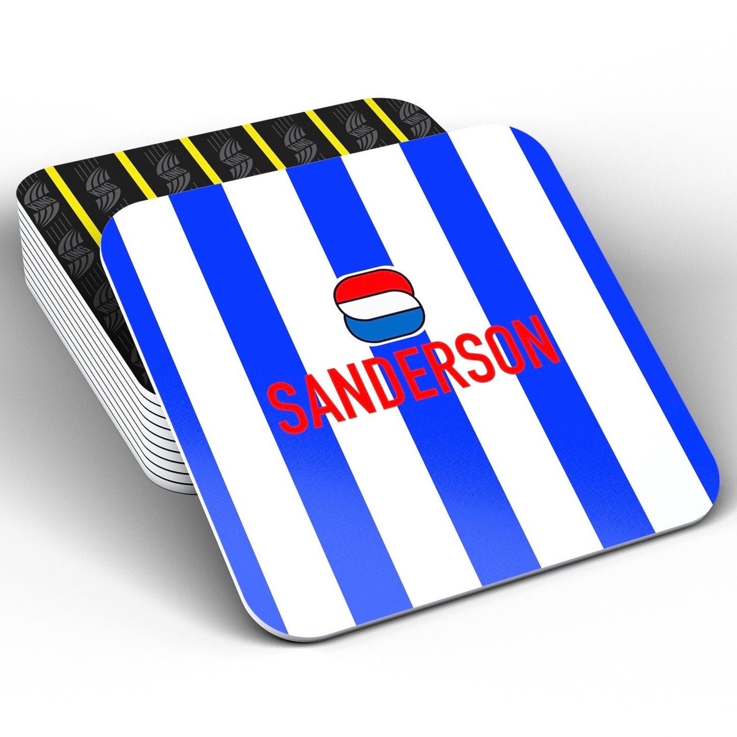 Sheff Weds Retro Kit Coaster Set