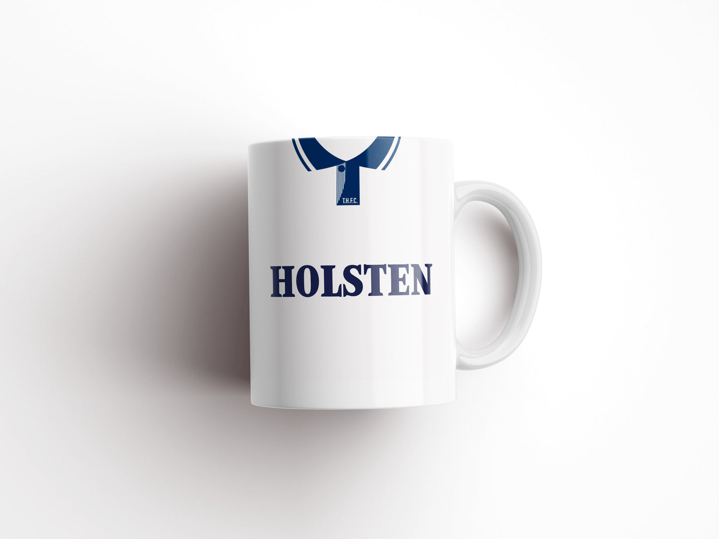 Personalised Retro Tottenham Hotspur Mug - Any Name and Number