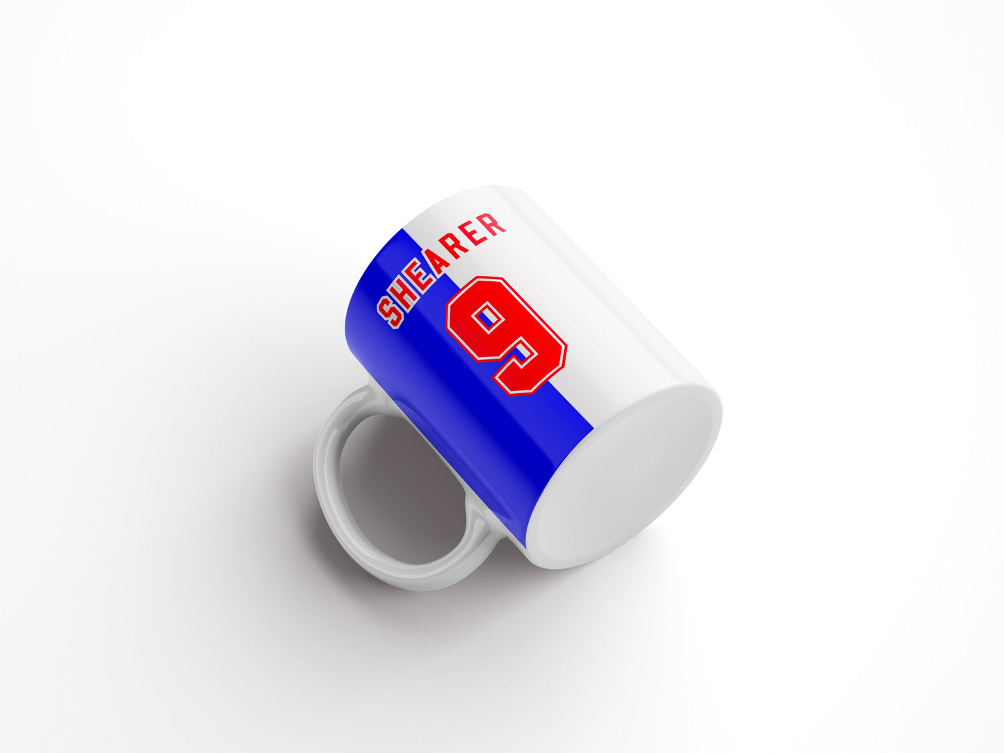 Personalised Retro Blackburn Rovers Mug - Any Name and Number