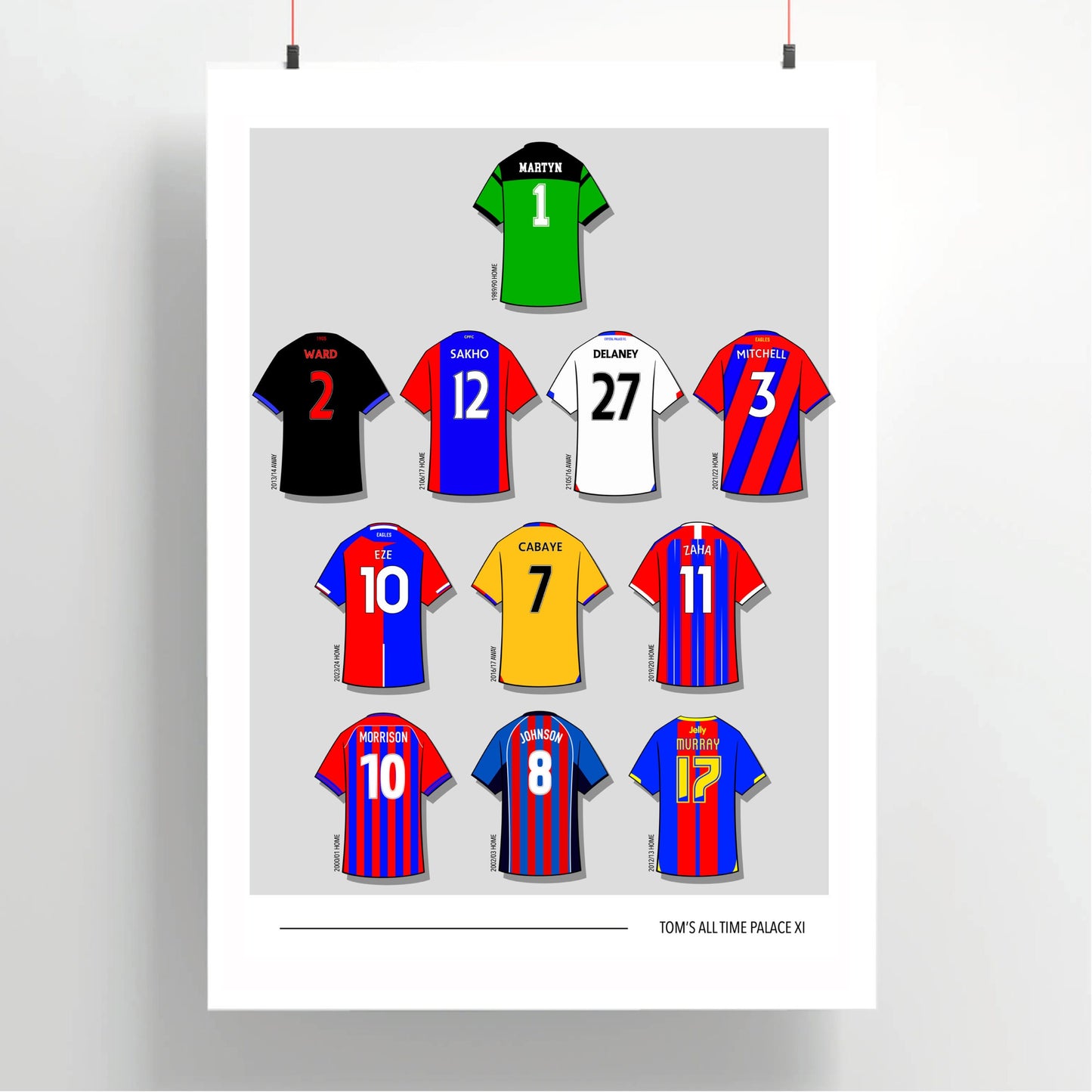 Custom Palace Shirts Print