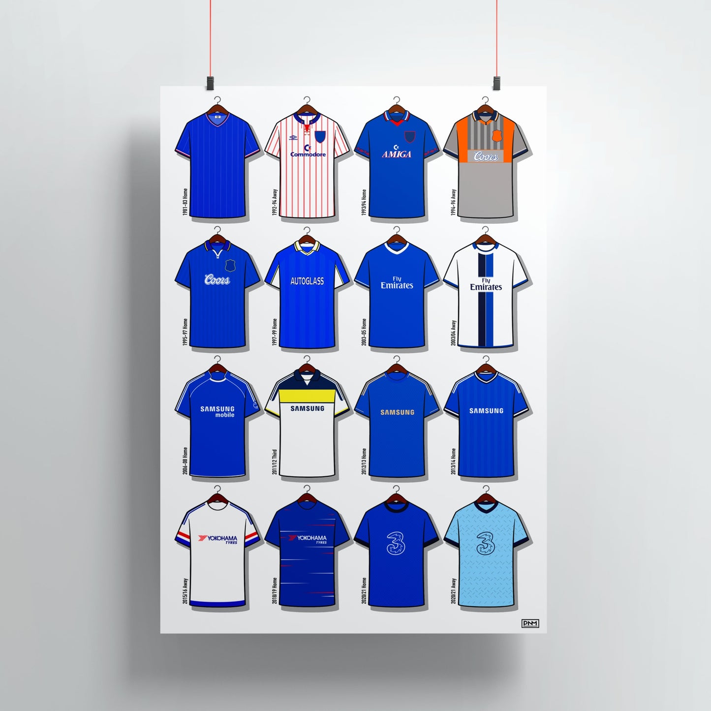 Chelsea Shirts Print