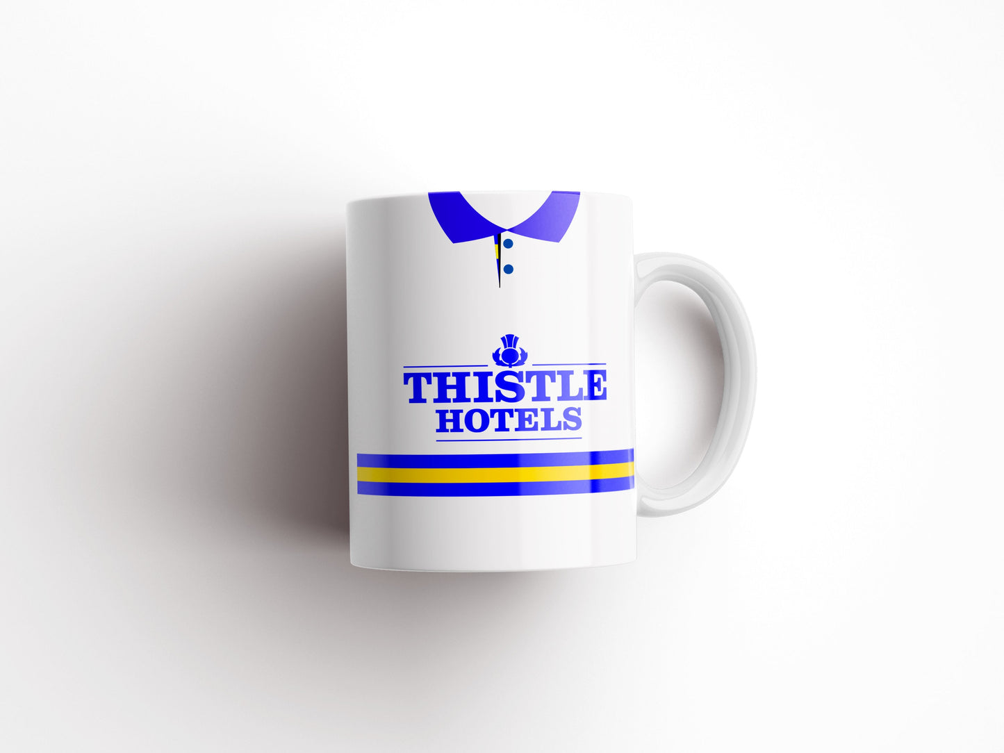 Personalised Retro Leeds United Mug - Any Name and Number