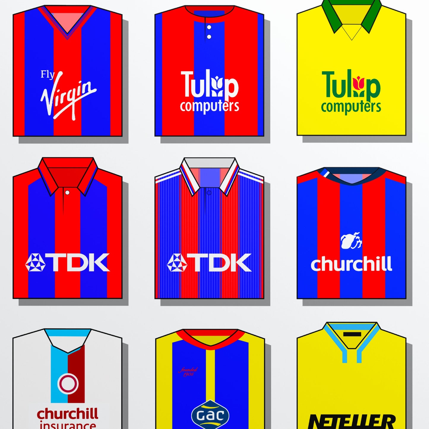 Crystal Palace Shirts Print