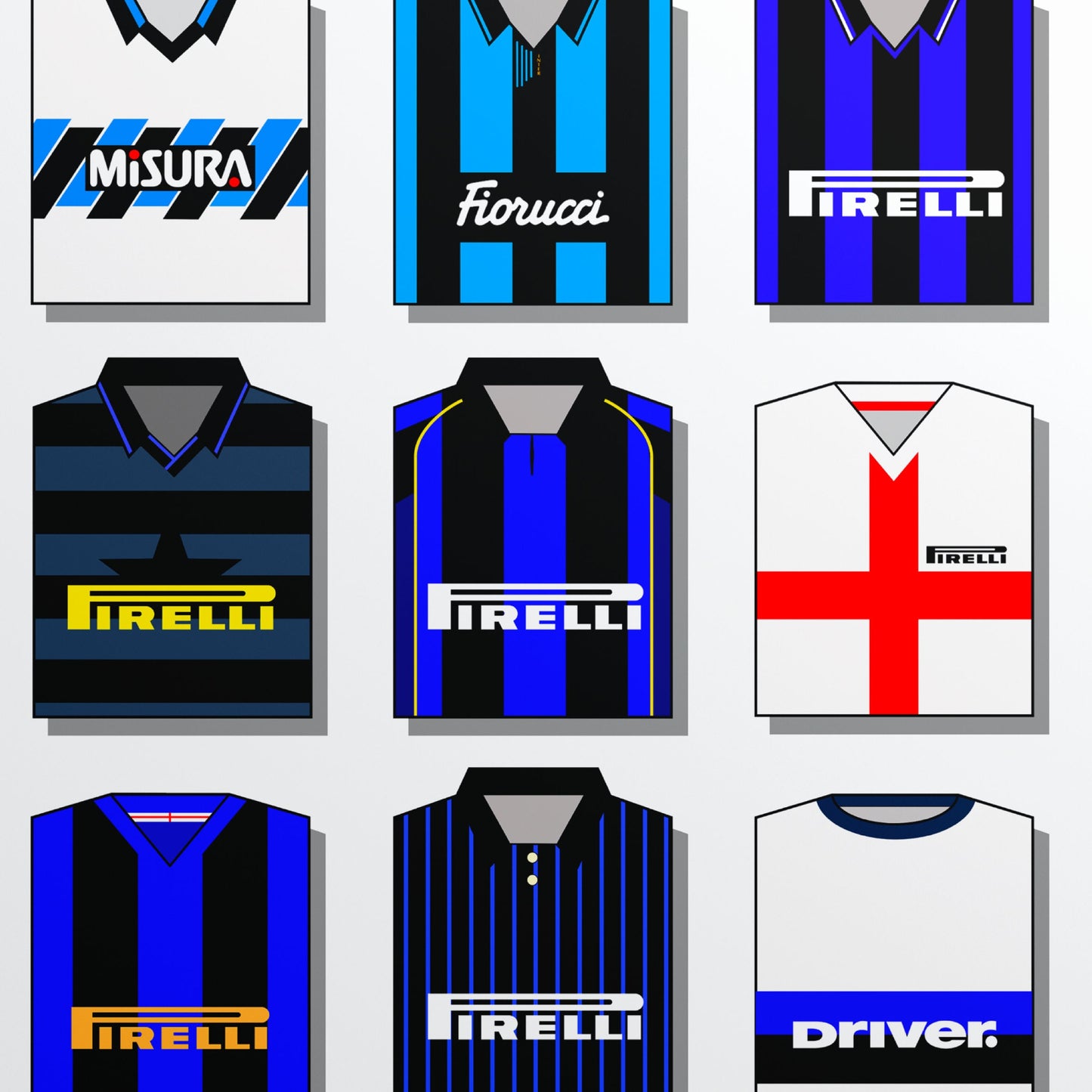 Inter Milan Shirts Print