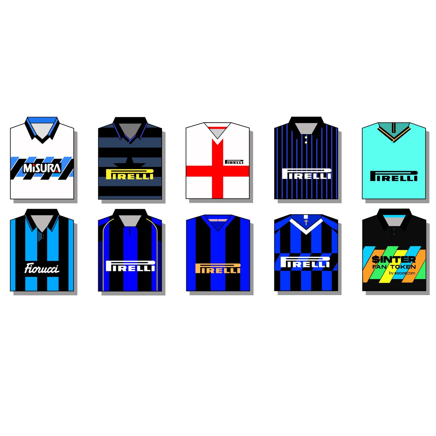 Inter Milan Shirts Mug