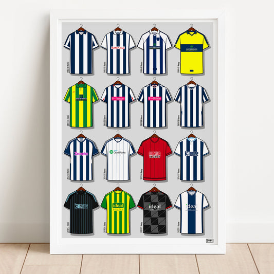 West Bromich Albion Shirts Print - WBA