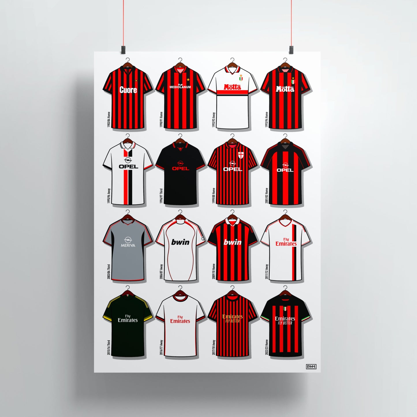 AC Milan Shirts Print