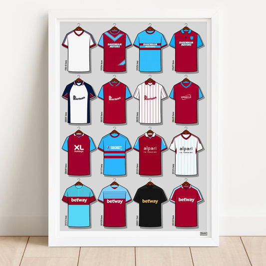 West Ham Shirts Print