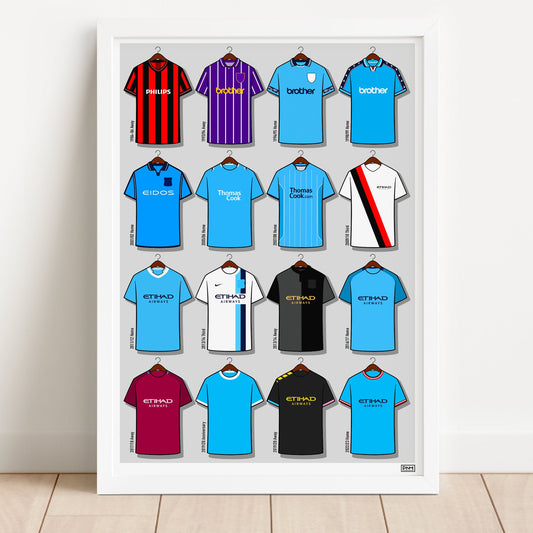 Man City Shirts Print