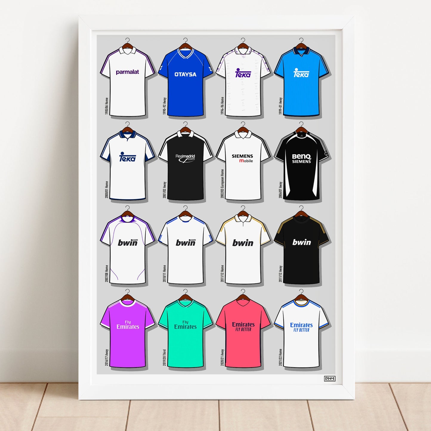 Real Madrid Shirts Print