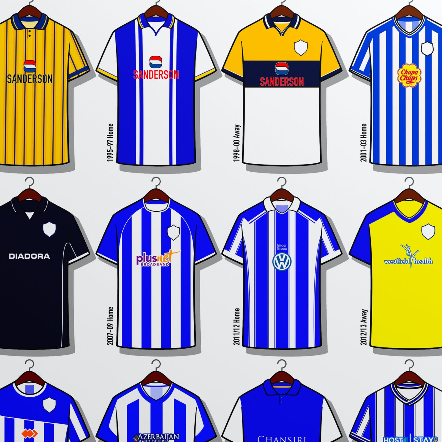 Sheffield Wednesday Shirts Print
