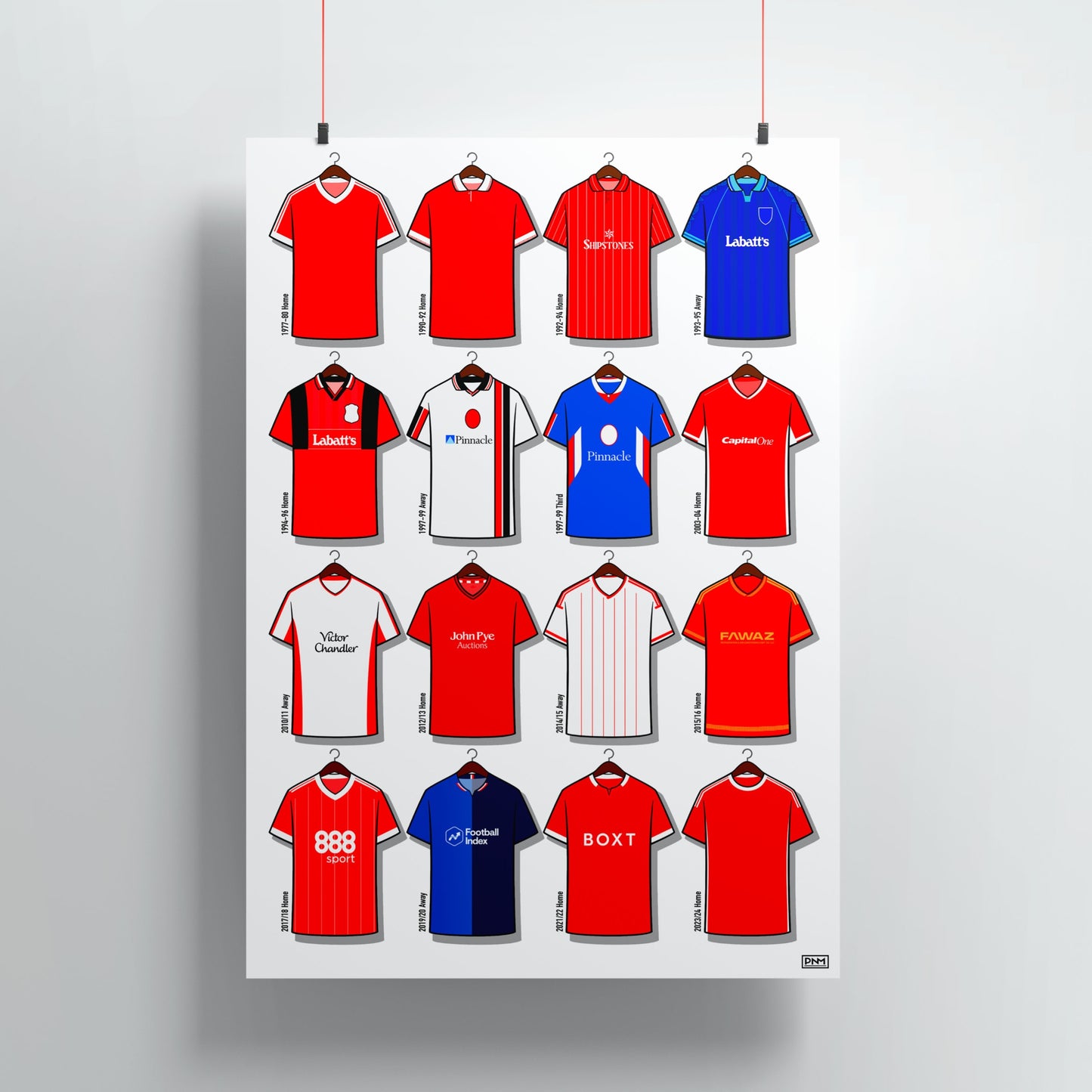 Nottingham Forest Shirts Print