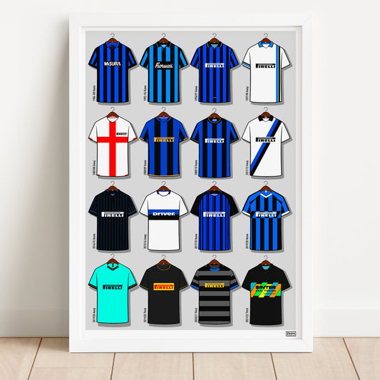Inter Milan Shirts Print - Internazionale