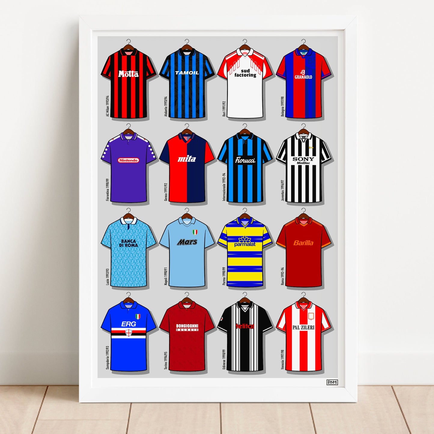 Serie A ‘90s Shirt Print