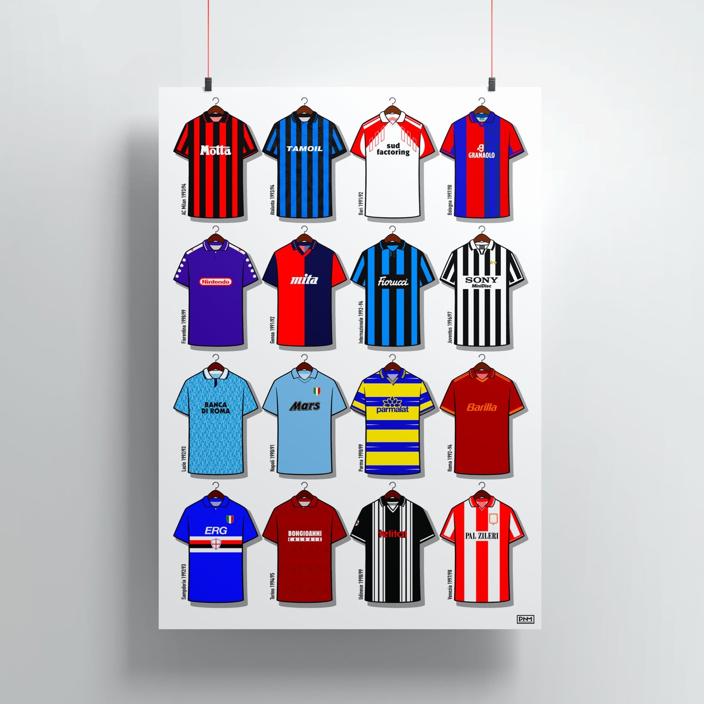 Serie A ‘90s Shirt Print