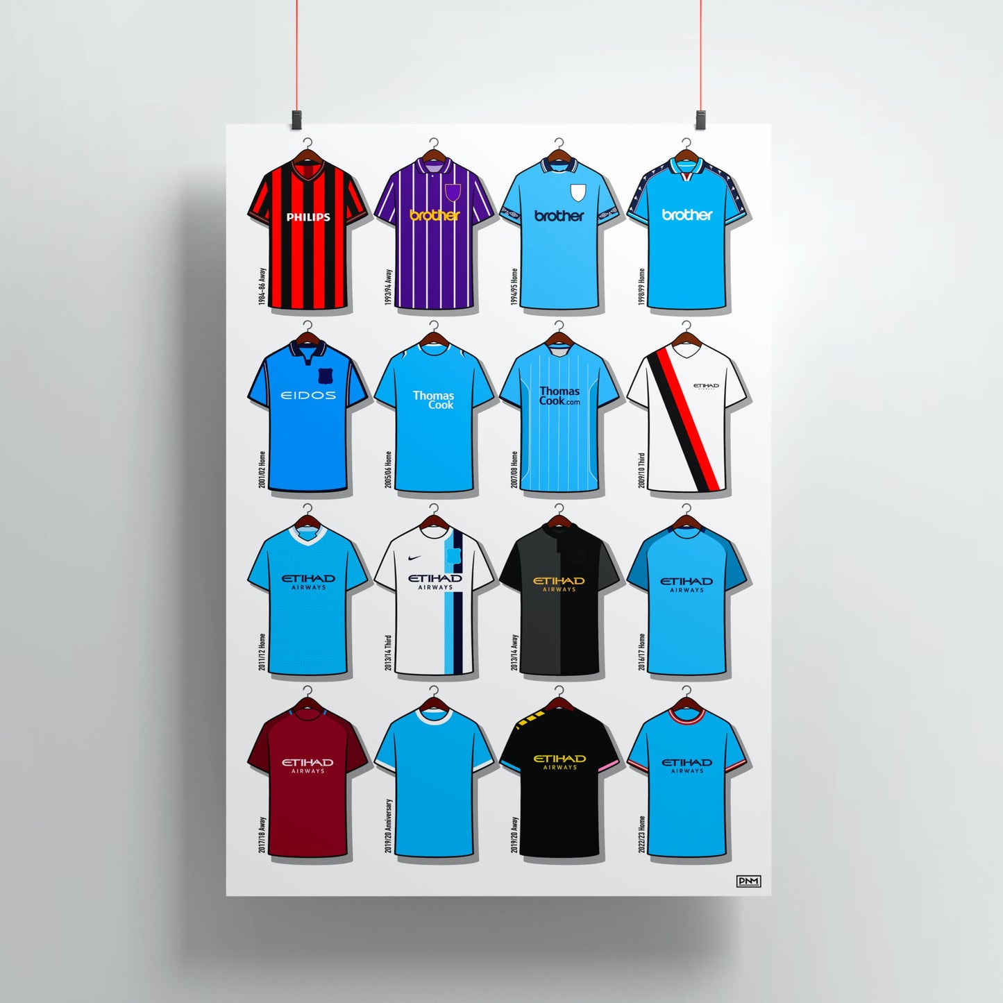 Man City Shirts Print