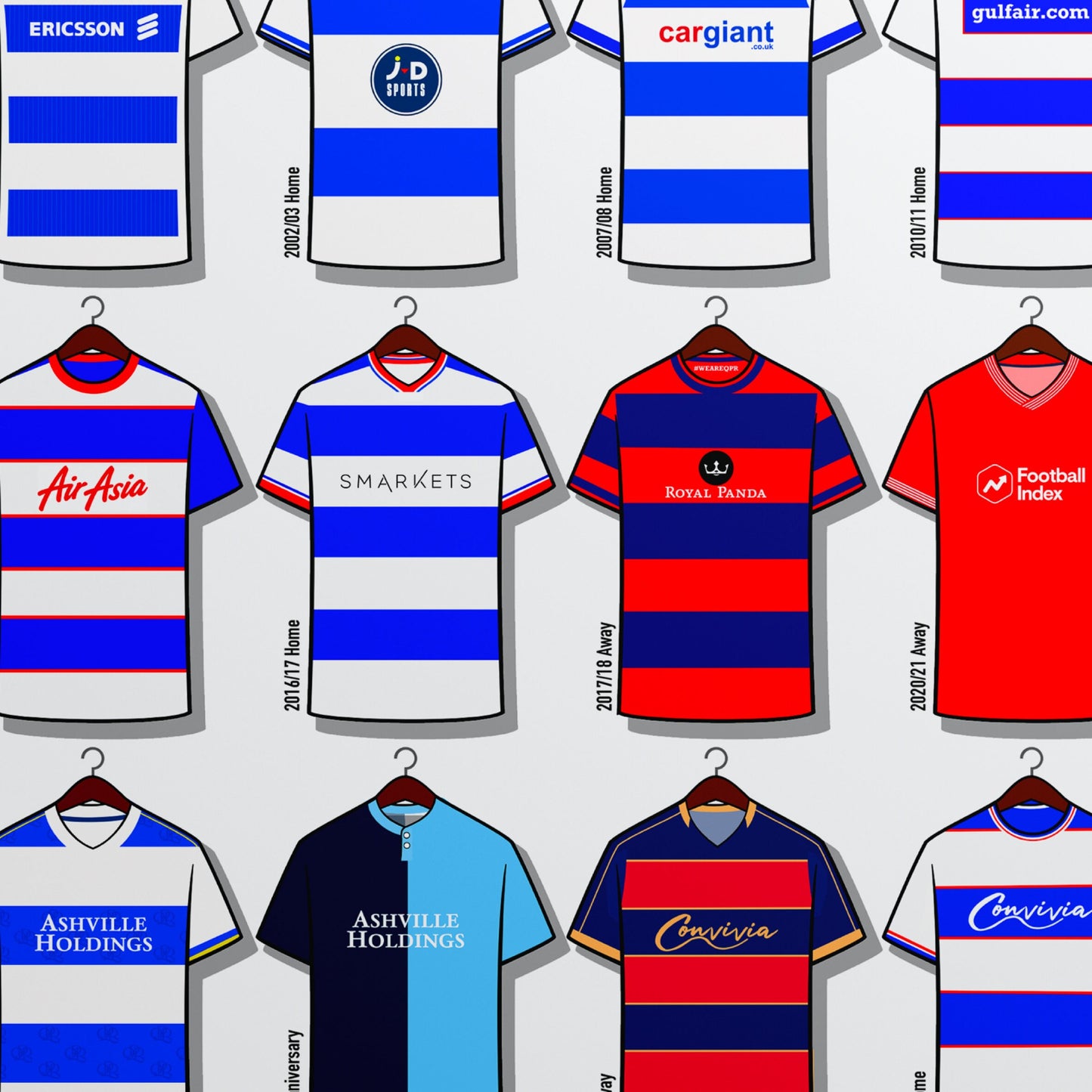 QPR Shirts Print
