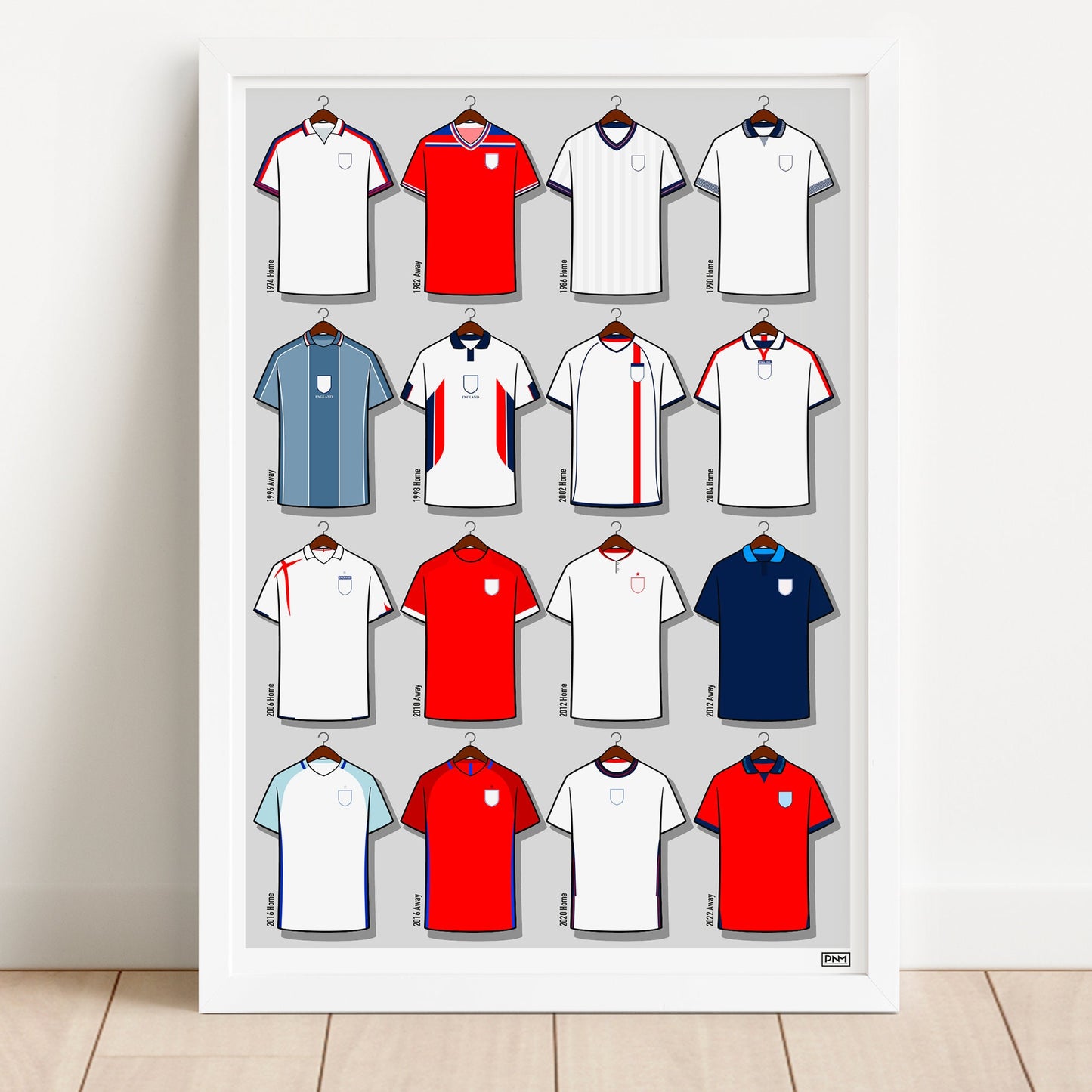 England Shirts Print