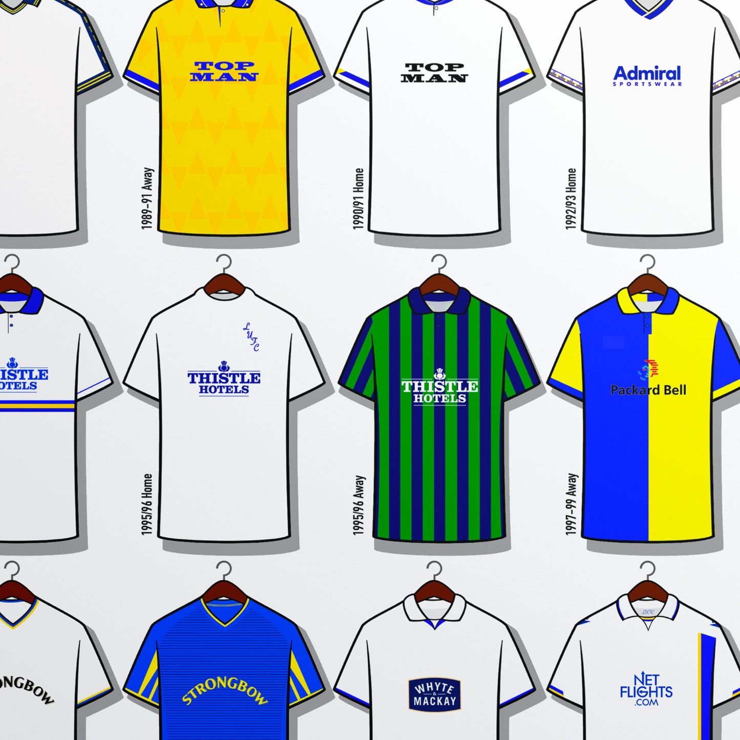 Leeds Shirts Print
