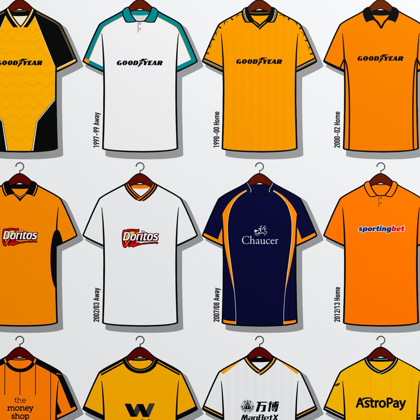 Wolves Shirts Print
