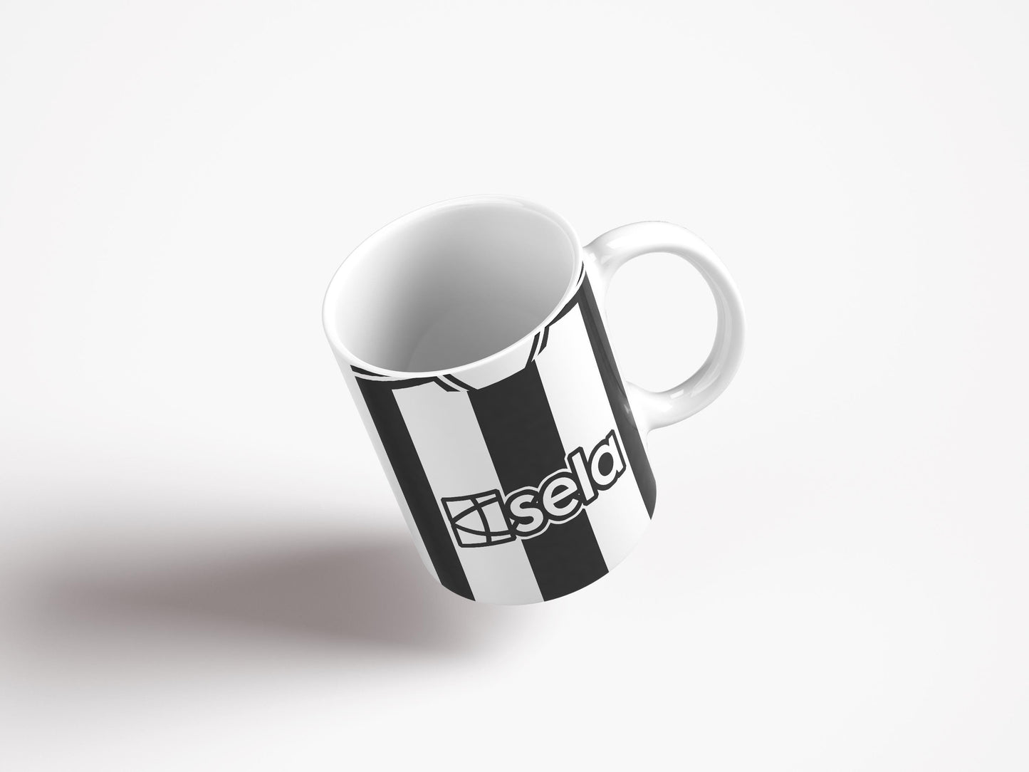 Personalised 2024/25 Newcastle Home Shirt Mug - Any Name and Number