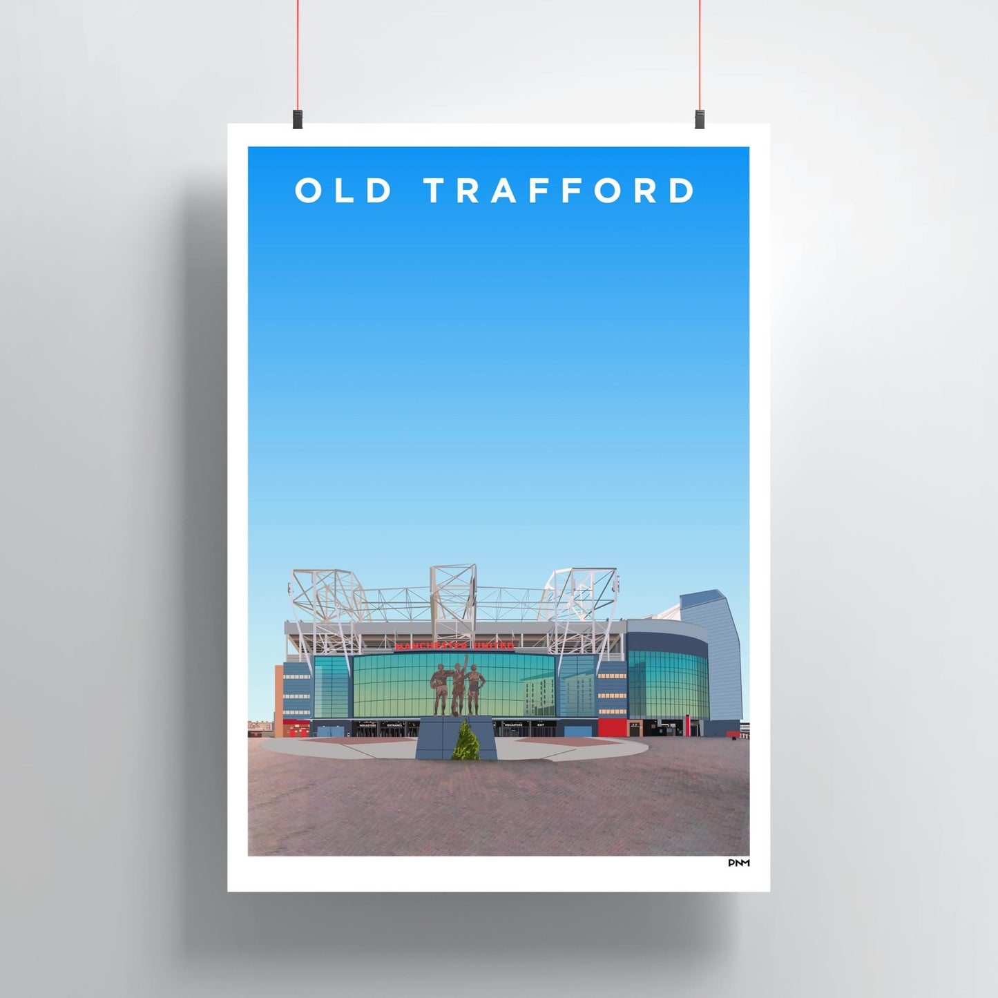 Old Trafford Stadium Print