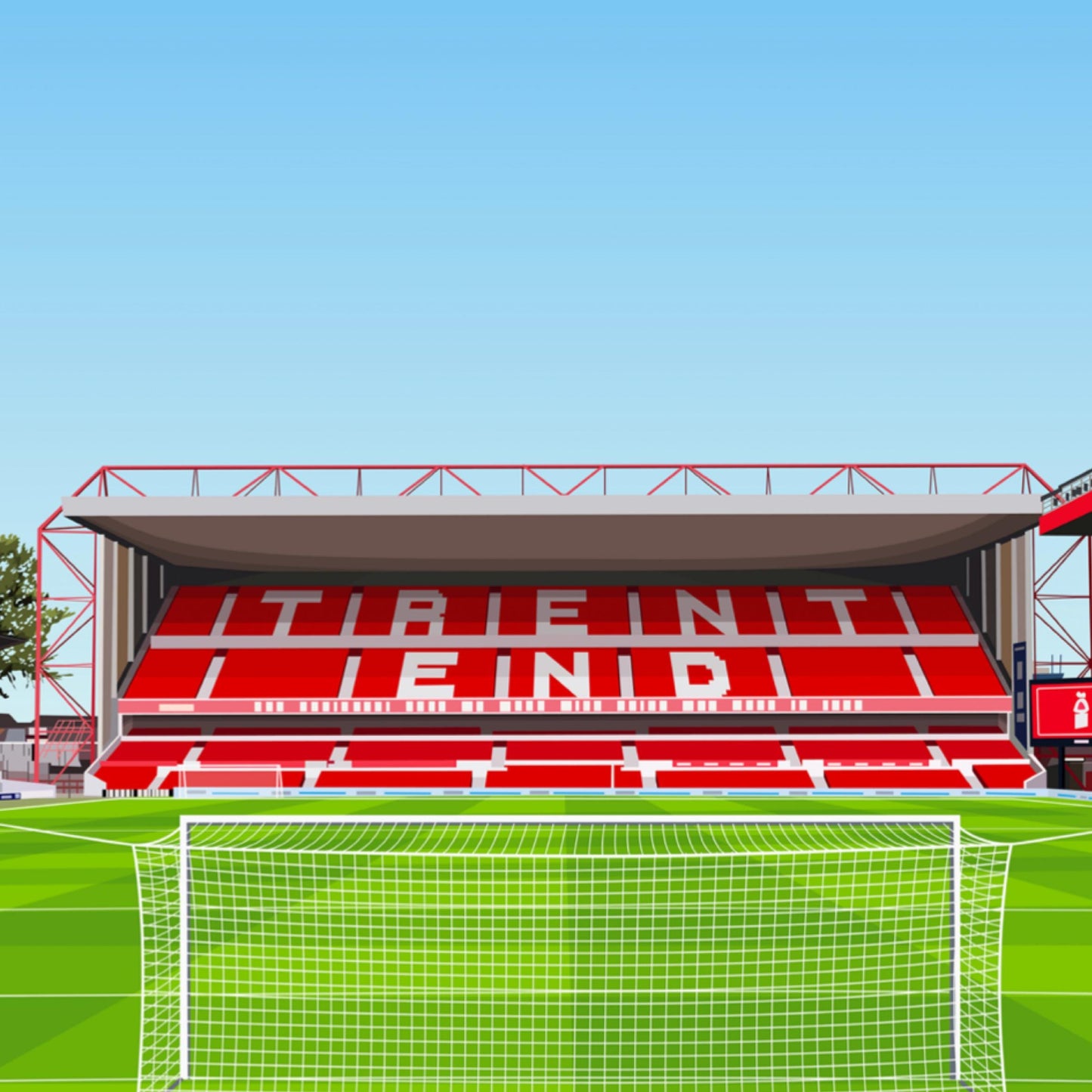 City Ground Stadium Print - Nottingham Forest