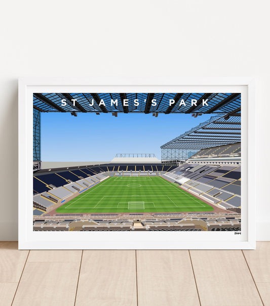 St James’s Park Stadium Print