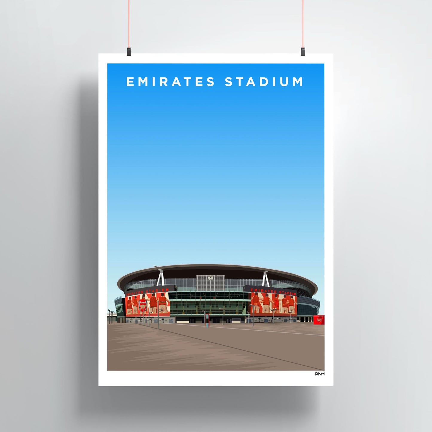 Emirates Stadium Print - Arsenal