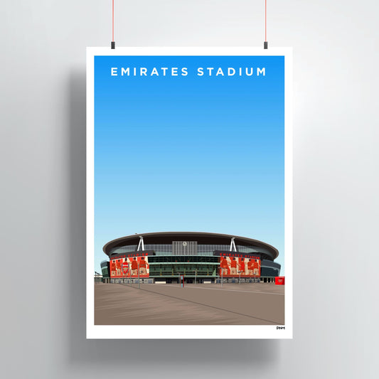 Emirates Stadium Print - Arsenal