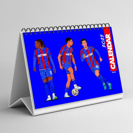 Crystal Palace 2025 Desk Calendar