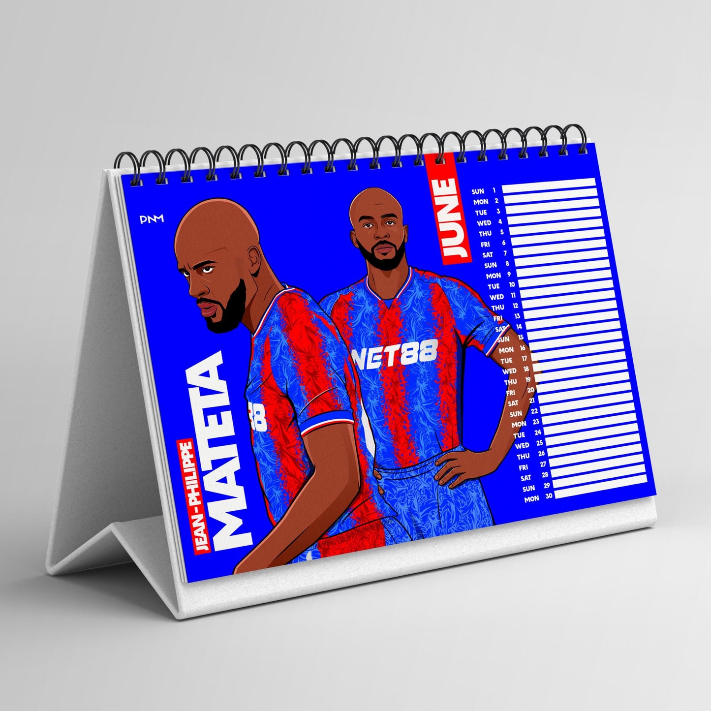 Crystal Palace 2025 Desk Calendar